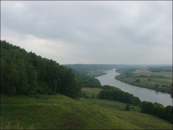 Гороховец, вид с Лысой горы