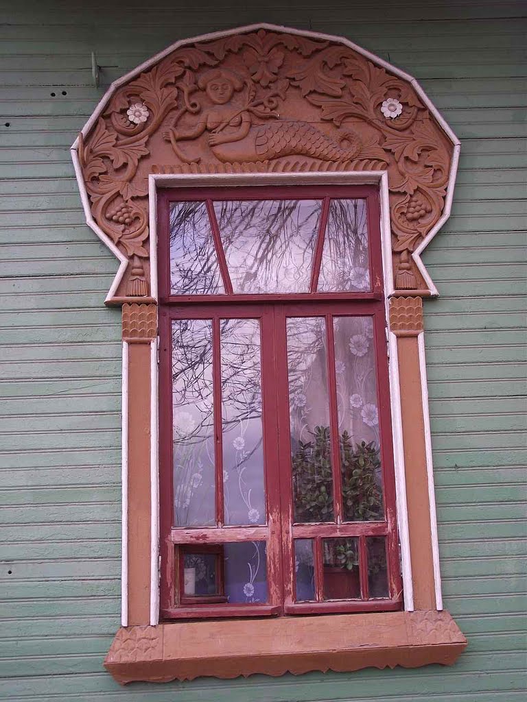 Наличники с русалками 1