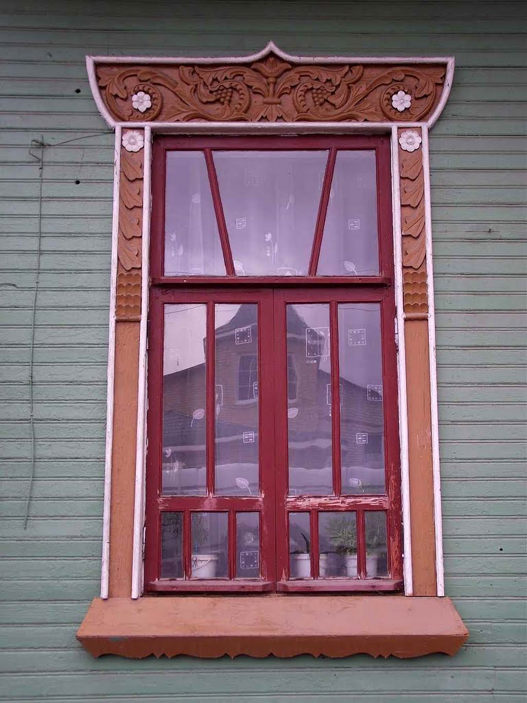 Наличники с русалками 3
