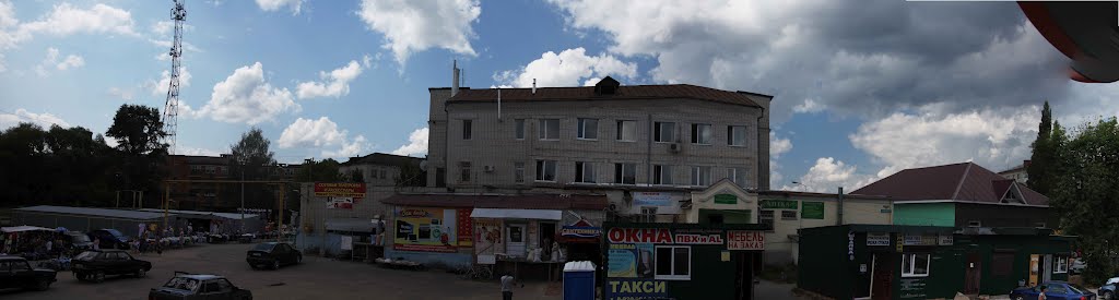Центральная часть города Камешково