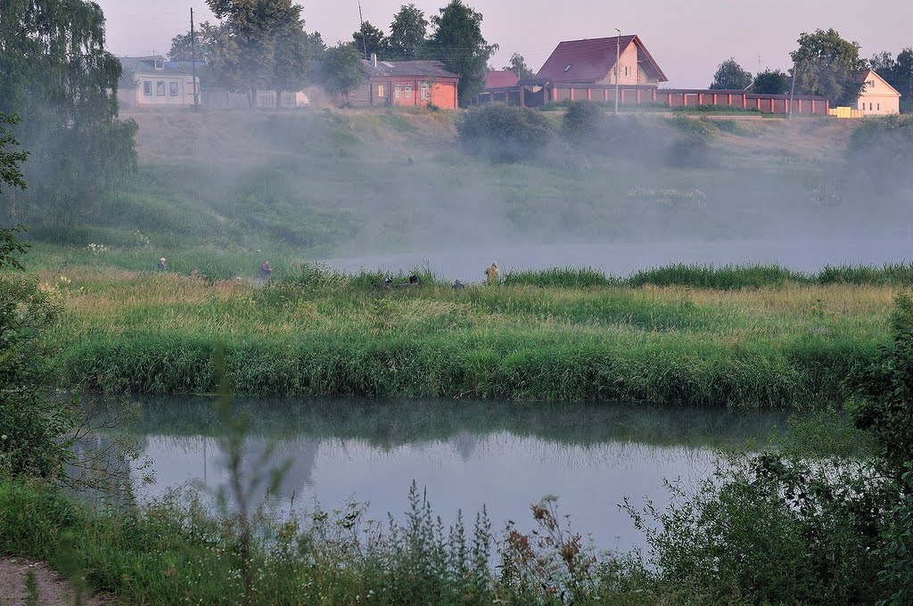 Река Киржач и пруд