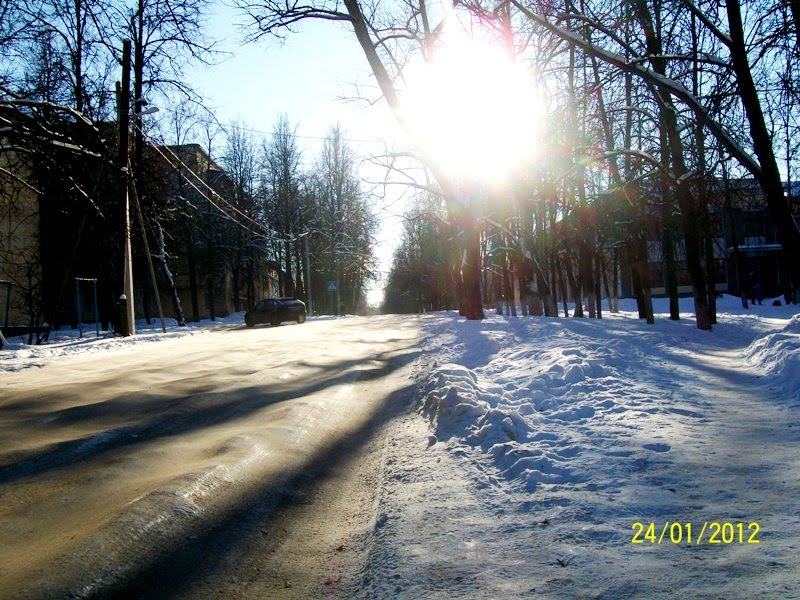 Зимнее солнце