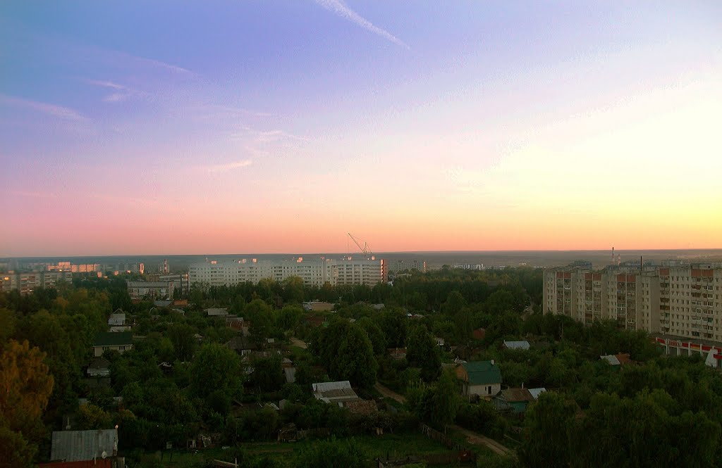 Вид с балкона