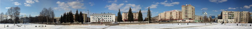 Панорама площади Ленина