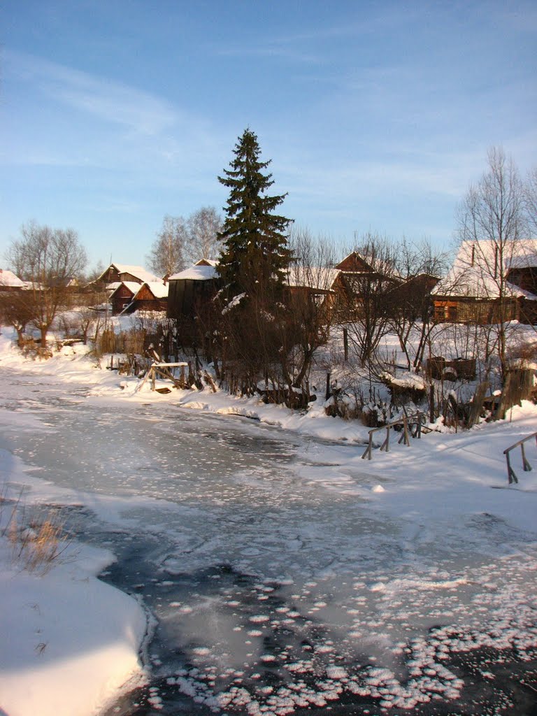 Зима на Реке Унже (Winter at the Unzha River)