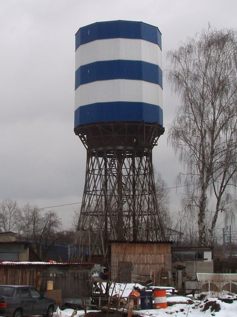 Vladimir Shukhovs water tower in Petushki