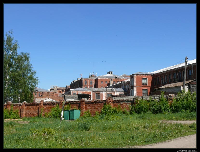 Собинка. Прядильно-ткацкая фабрика. Май 2011 года