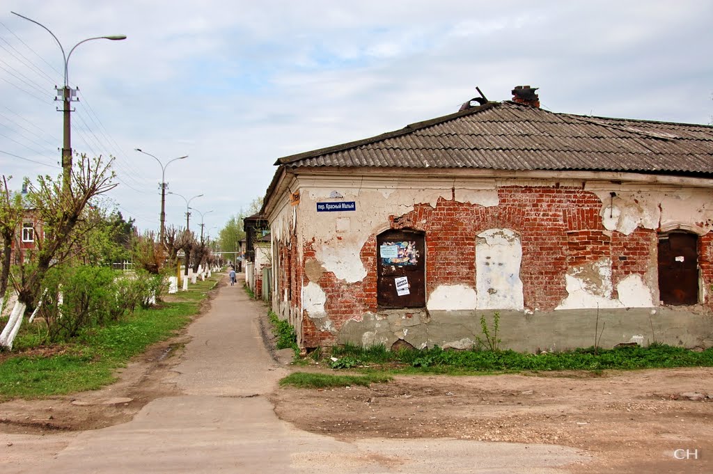 Судогда. В районе переулка Красный Малый