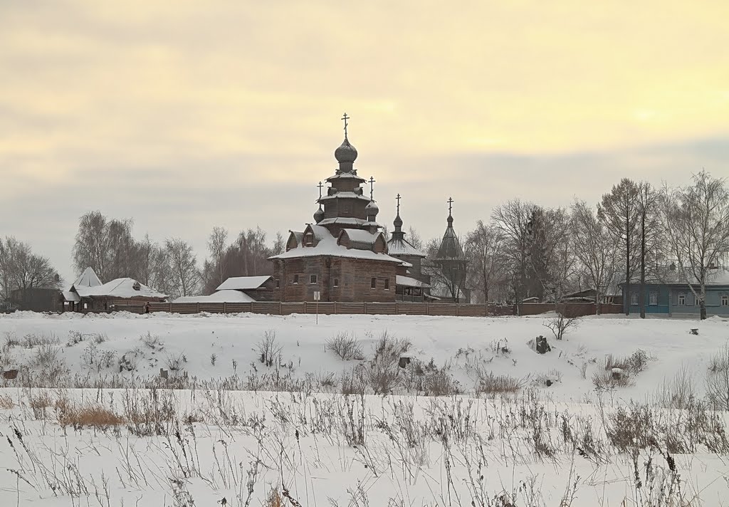 Suzdal Museum of Wooden Architecture Суздаль, музей деревянного зодчества