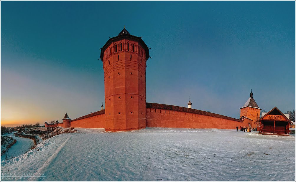Суздаль, Спасо-Евфимиев монастырь. Russia, Suzdal, the Spaso-Evfimiev monastery.