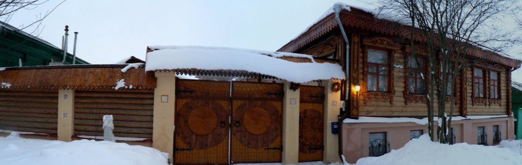 New Russian estate in old style