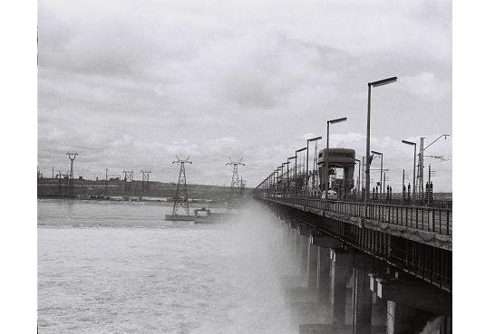 Volgagrad - HydroElectric power Station - Photo - 1969