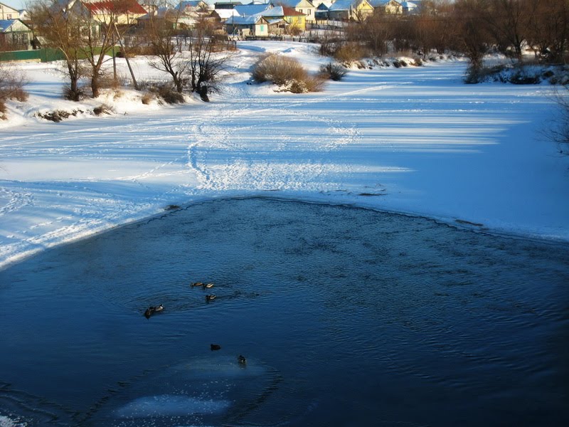 Зимний пляж