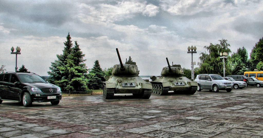 Tank parkingПарковка