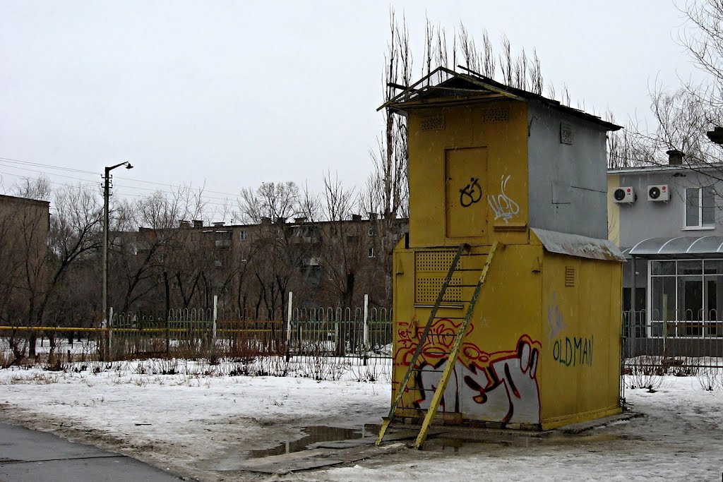 Голубятня в 42-м квартале. Dovecote in the 42nd.