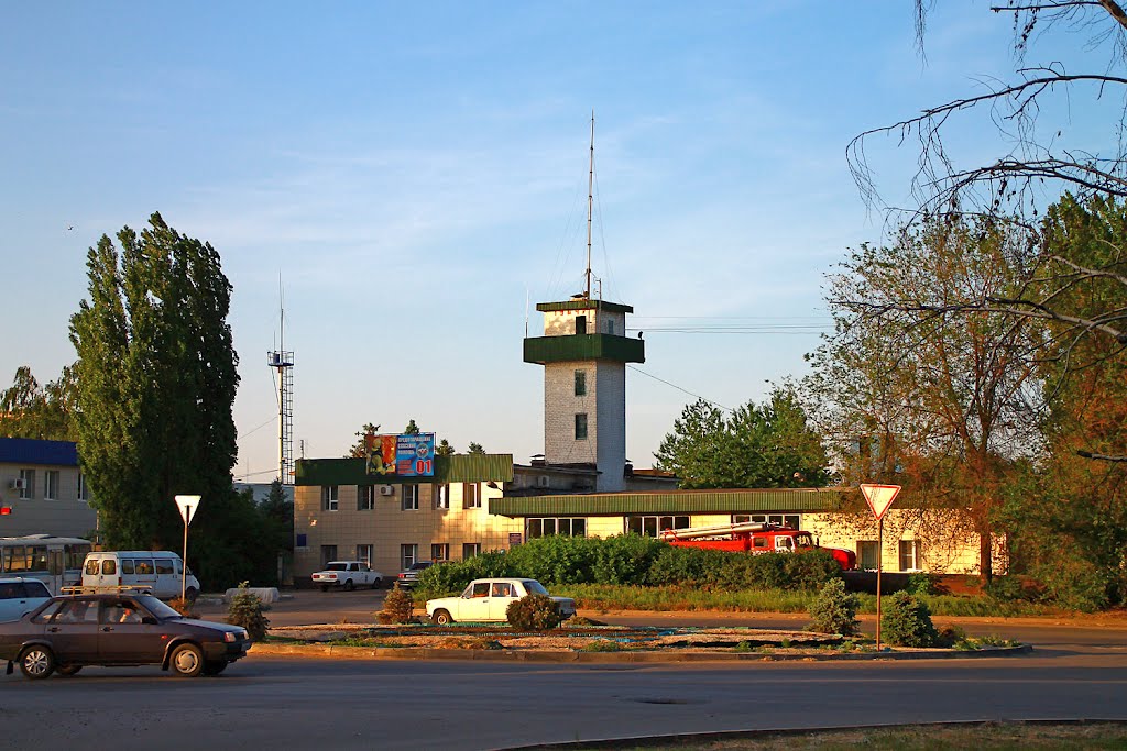 Пожарная часть номер 13. Fire station number 13.