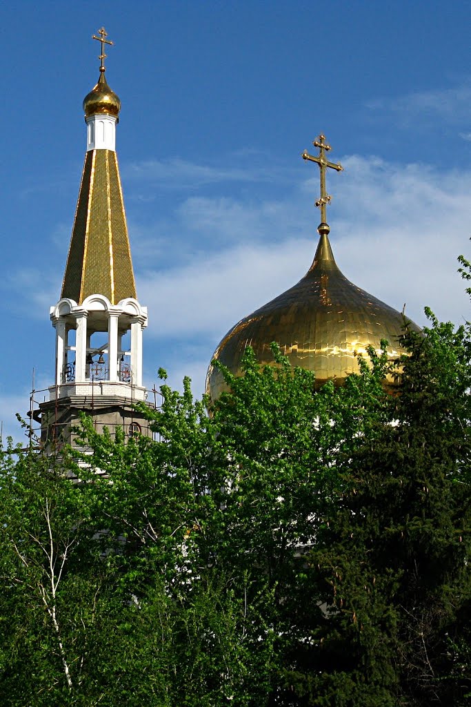Золотые купола. Golden dome.