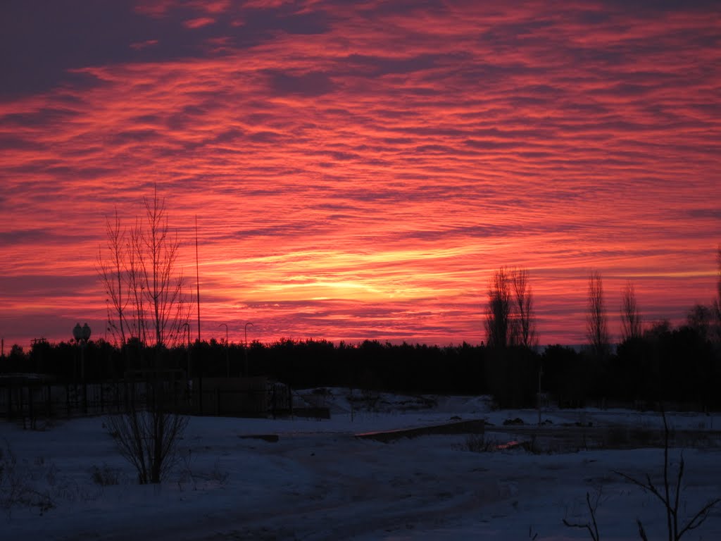 Morning 31/12/2009  "Saurons Eye" :)