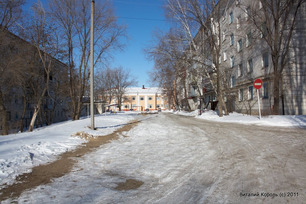 Двор по ул. Строителей 6, 2011г.