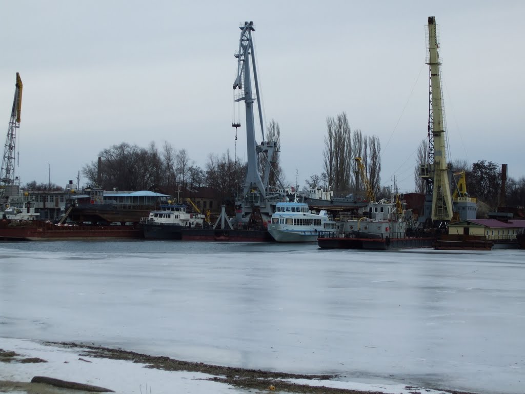 Плавучие краны в КССЗ
