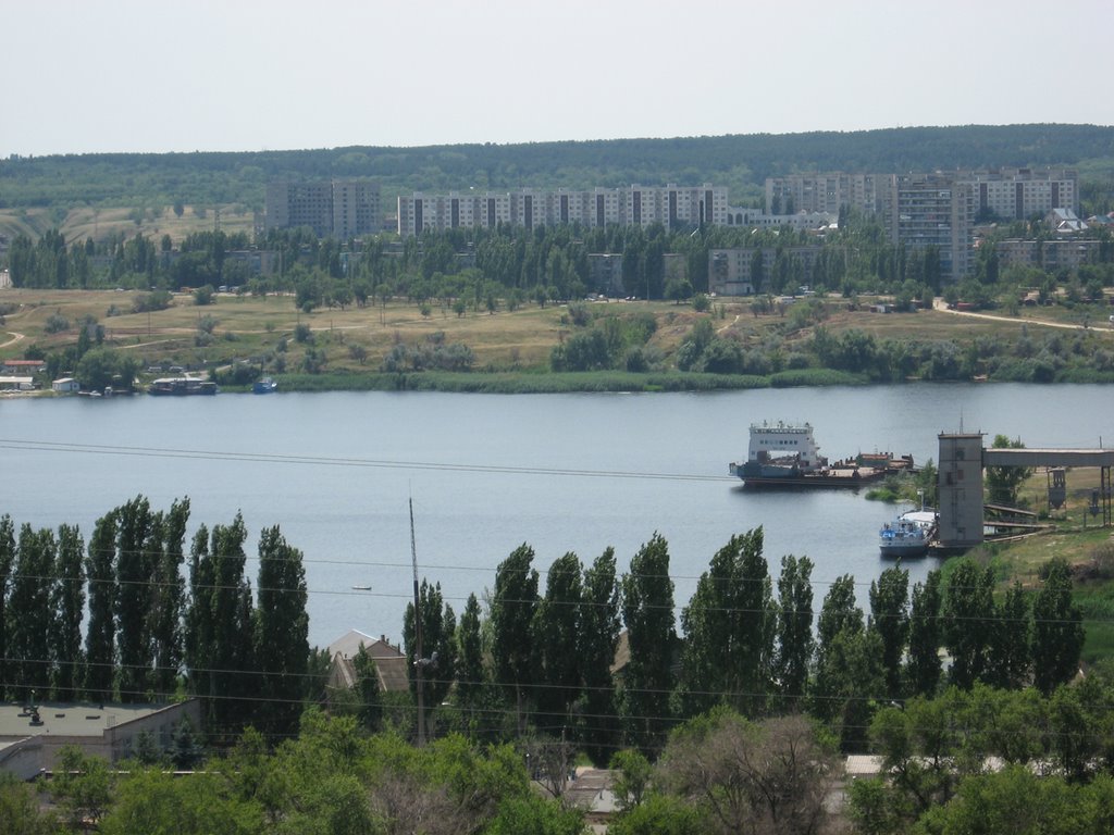 вид с ЖБИ р. Камышинка (07.2007)