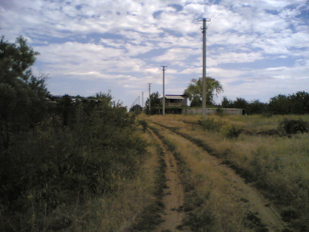 От водохранилища