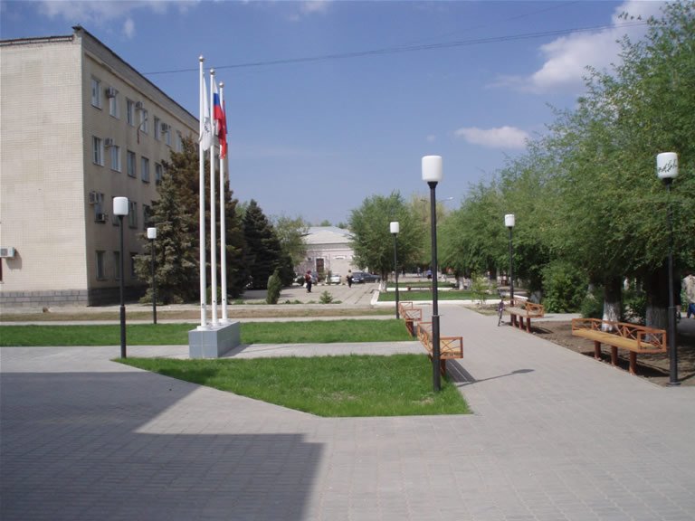 Зеленые насаждения в Котельниково