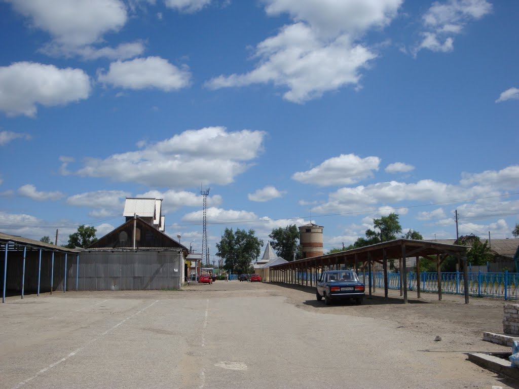 на рынке