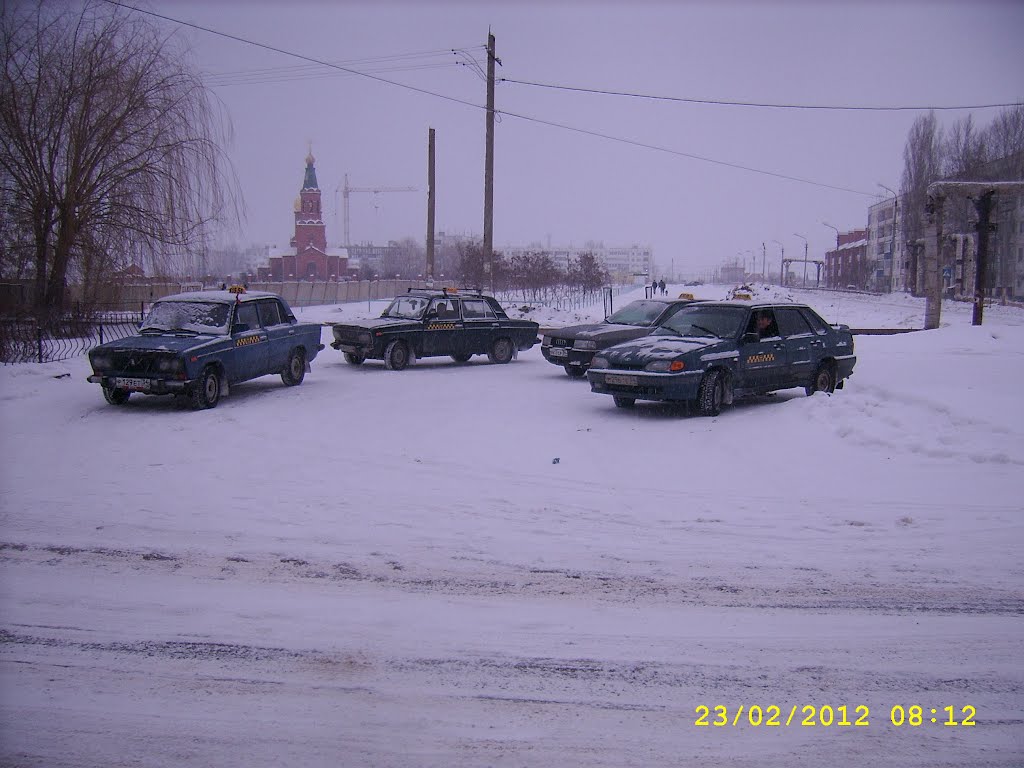 Заметённые такси
