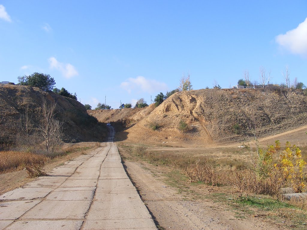 Спуск в пойму