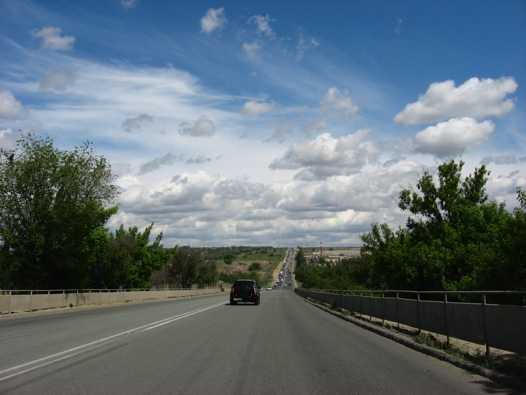 3-я продольная. The third bypass road of Volgograd.