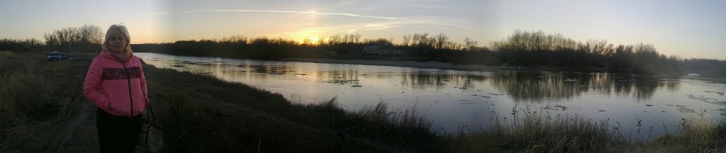 Панорама р.Хопёр 22.03.2014