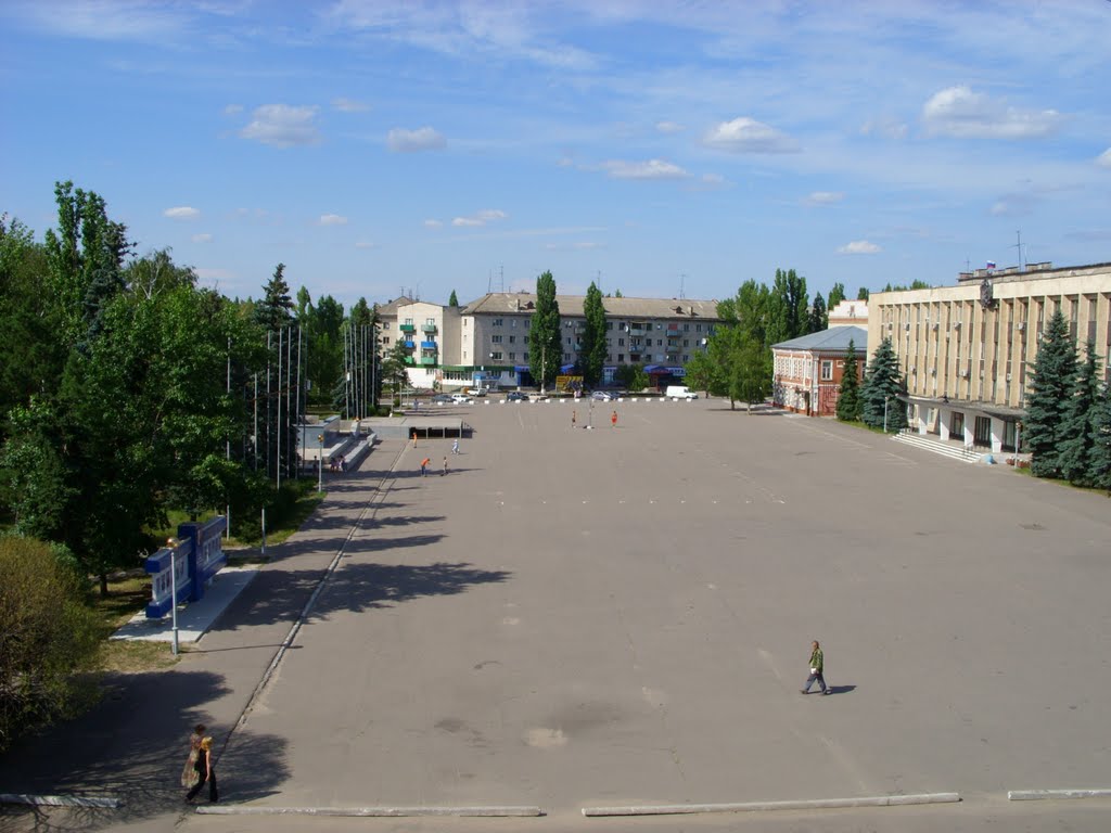 Урюпинск. Центральная площадь.