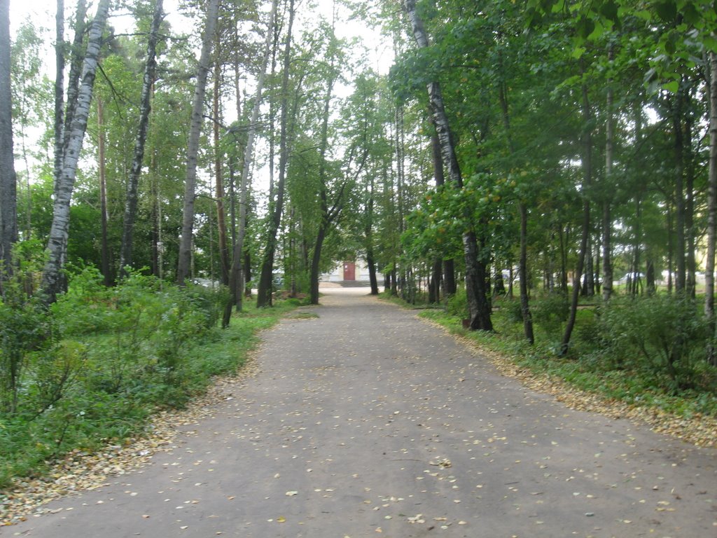Вокзал (вид из парка)