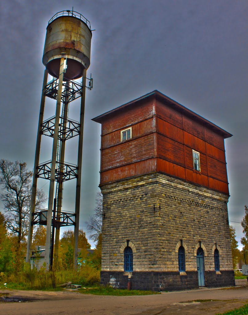 Two towers (HDR). Babaevo.
