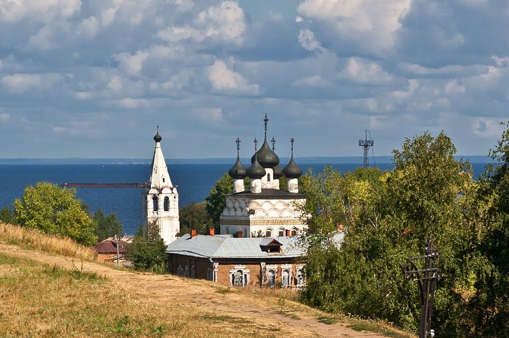 Белозерск. Вид на озеро
