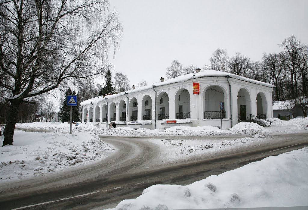 Белозерск. Торговые ряды.