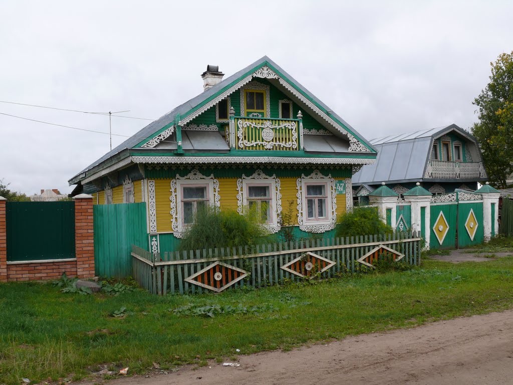 Аккуратный домик №47 с кружевными оборками