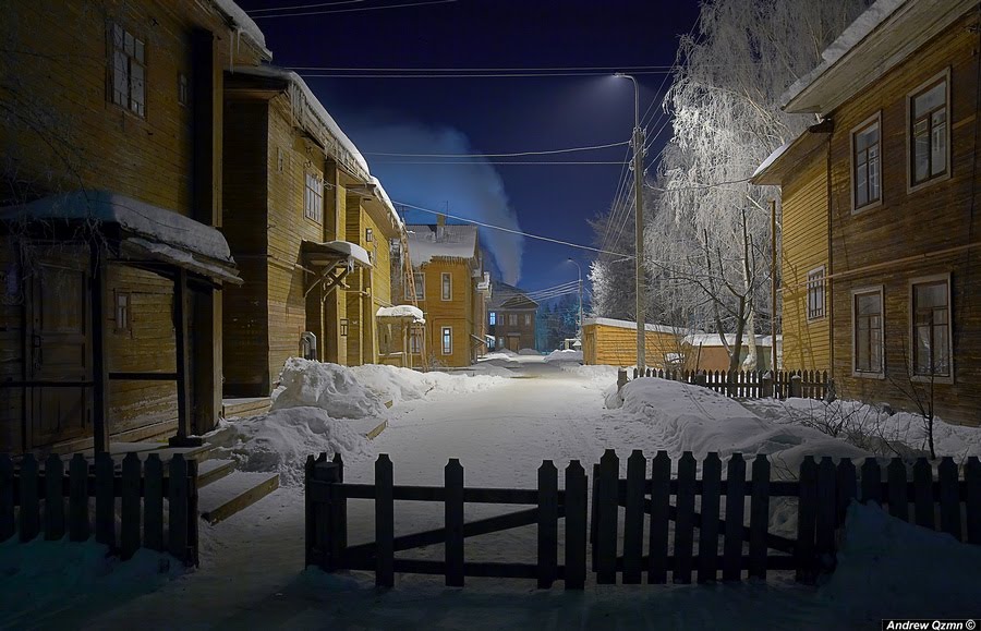 Вечерний дворик