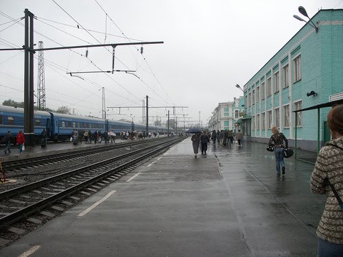 Россия: Вологда: Нижний Посад: ж/д вокзал; 09:09 11.08.2006