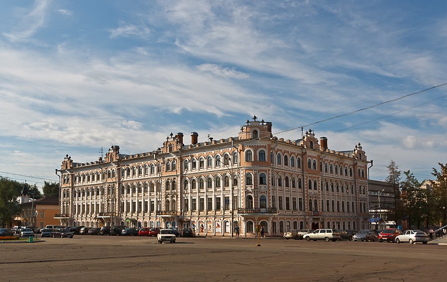В центре Вологды