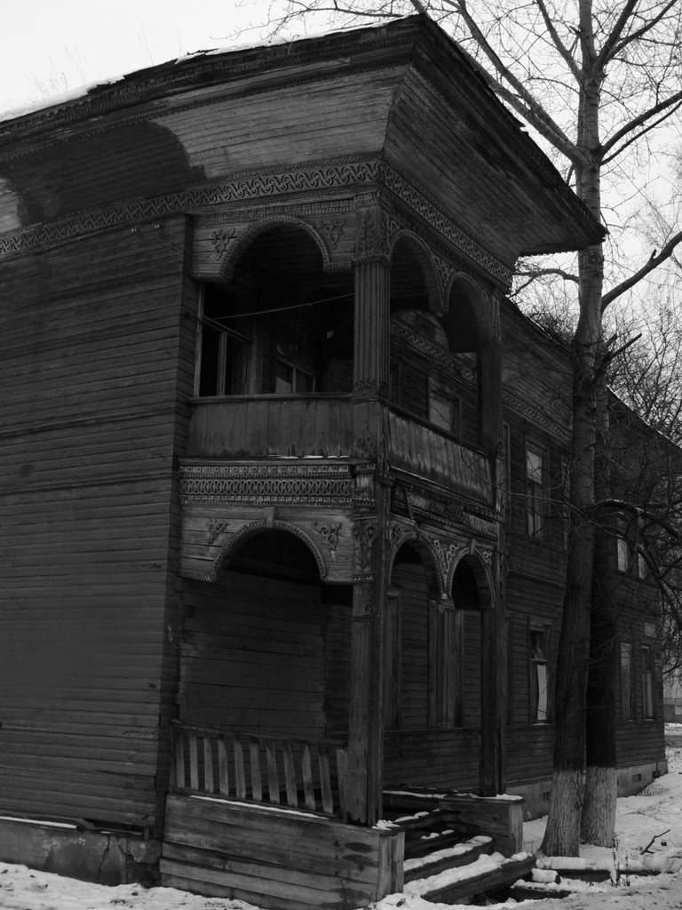Памятник деревянного зодчества/wooden architecture/