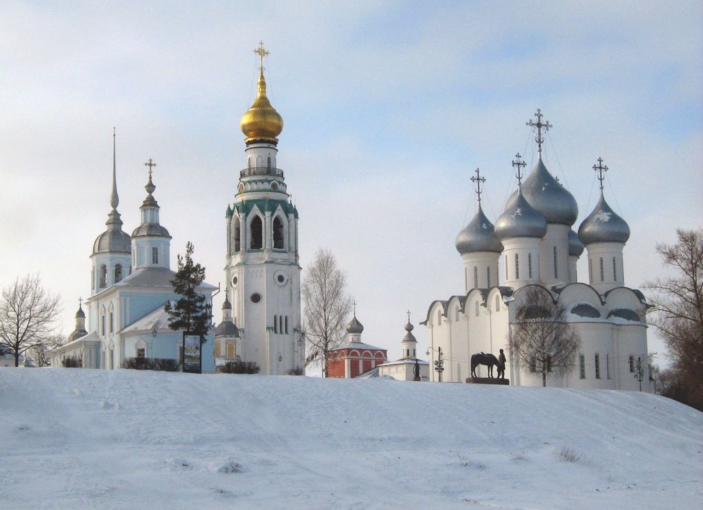 Вологда. Вид на Кремль