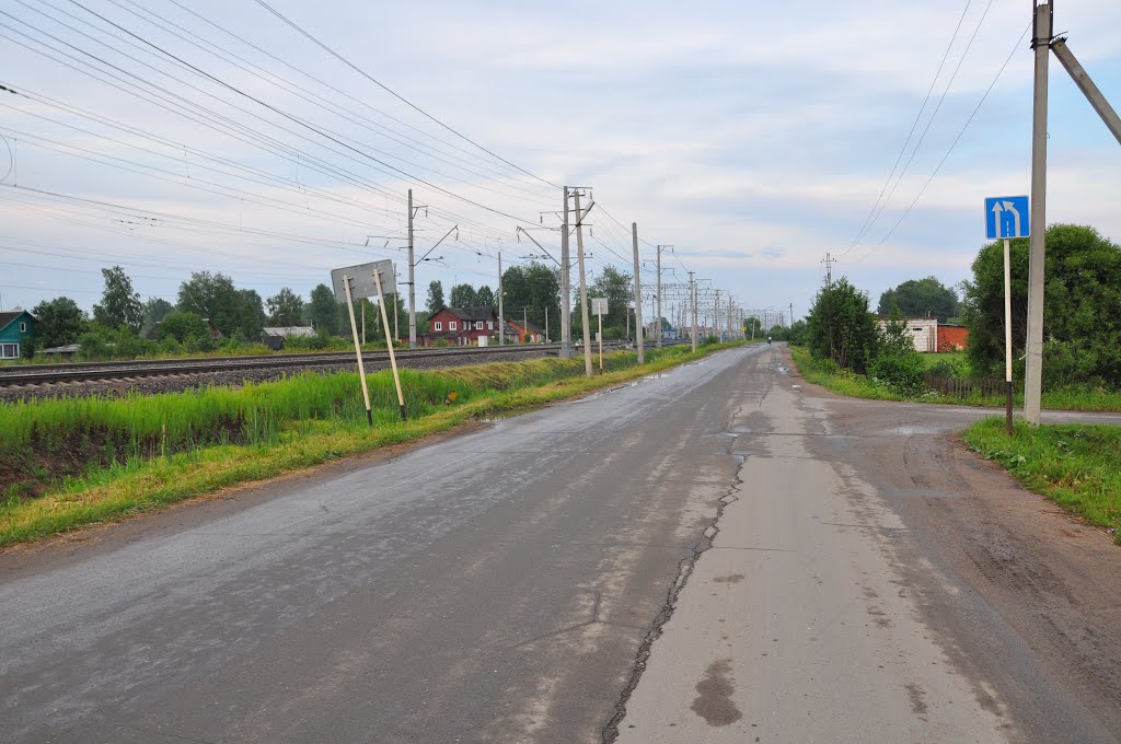ул. Линейная, поселок Вохтога, Вологодская область, Россия
