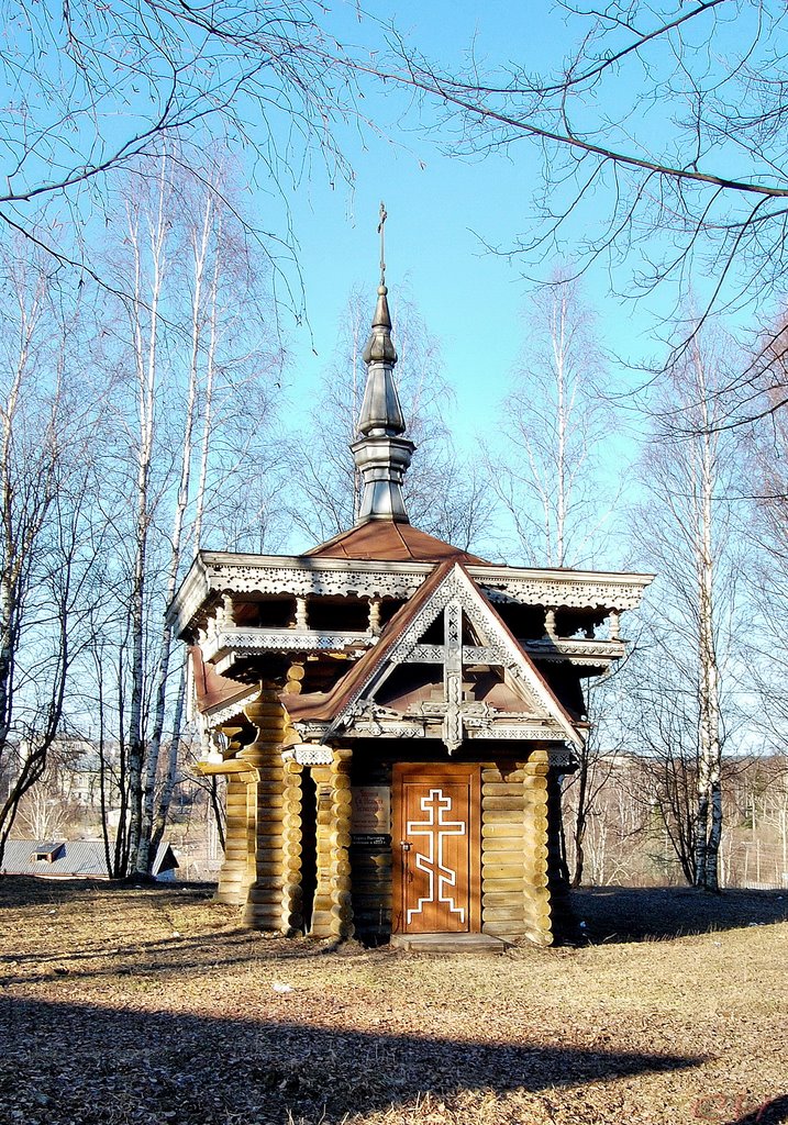 Вытегра.  Часовня Исаакия Далматского