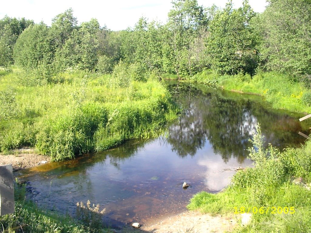 r.Borovka(right the bridge)