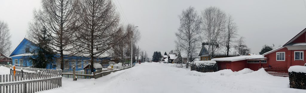 Никольск, ул. Совестких Космонавтов. Улица детства.