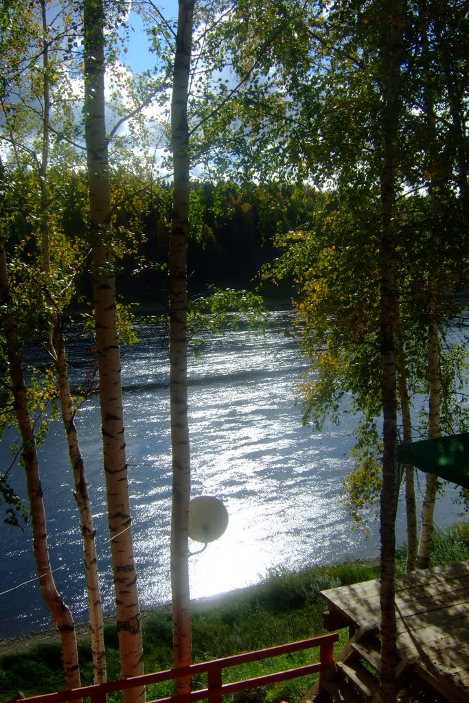 Сухона, утро, сентябрь. Sukhona river. September. Morning