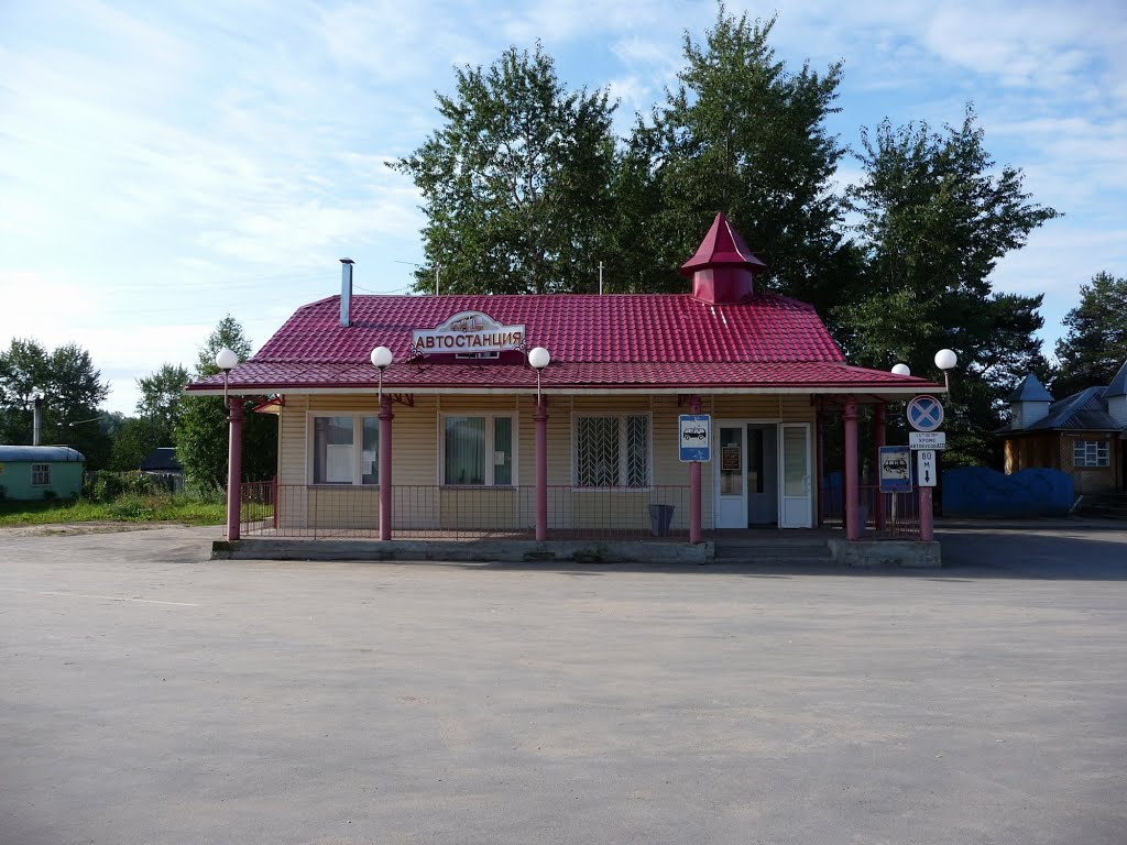 Вокзал в Нюксенице