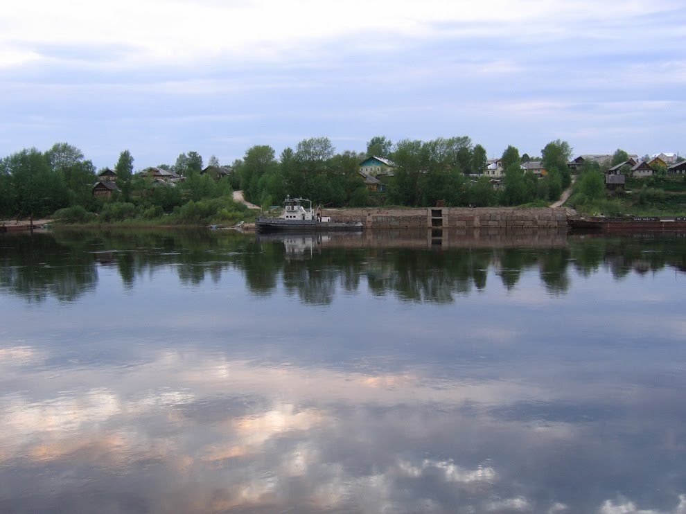 Причал Нюксеница 2005